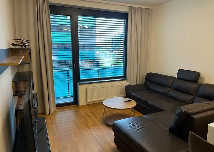 Holesovice,balkon,garaz Apartmán Praha