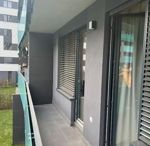 Holesovice,balkon,garaz Apartmán *